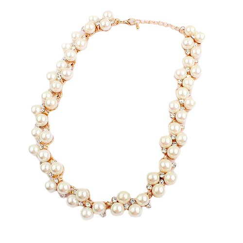 Fashionable sophisticated necklace pearl