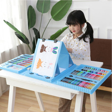 儿童绘画画画笔全套套装工具幼儿园宝宝美术礼盒小学生女童小孩臣