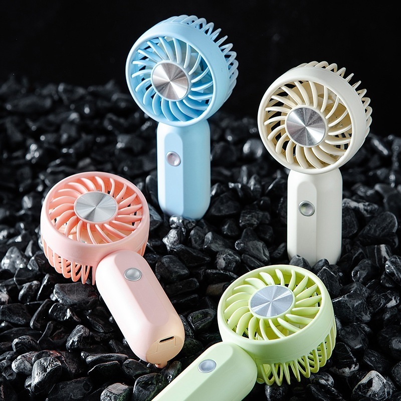Ventilador de mano CD granos pequeños ventiladores pequeños ventiladores al aire libre pequeños ventiladores portátiles pequeños ventiladores de bolsillo pequeños ventiladores de carga