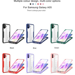 Cross-border Samsung A25 case film integrated qi color mobile phone case SAM A04E drop-proof S24U all-inclusive protective cover