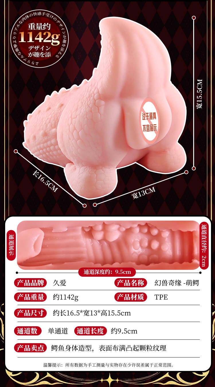 Manual Male Masturbator Airplane Cup with TPE Inverted Mold Design — detail image 18