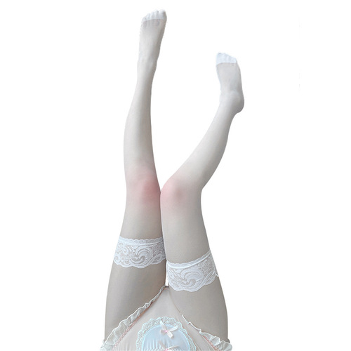 Xianyi Slim Sexy Stockings Long Over-the-Knee Socks Lace Garter Black Silk Temptation Flirting Tearable W3