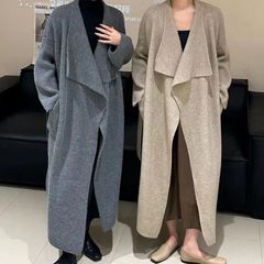 韓国版の色は秋冬の新型のゆったりしていて怠惰な風があります。