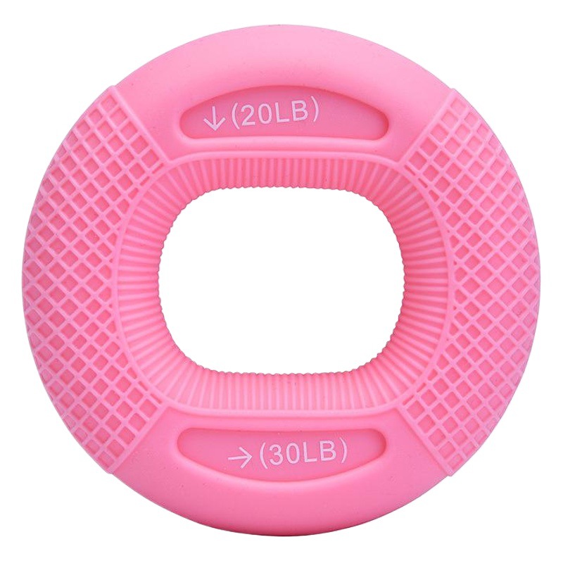 [En Stock al por mayor] fuerza ajustable agarre de silicona brazo de entrenamiento fuerza muscular anillo de agarre de rehabilitación equipo de fitness
