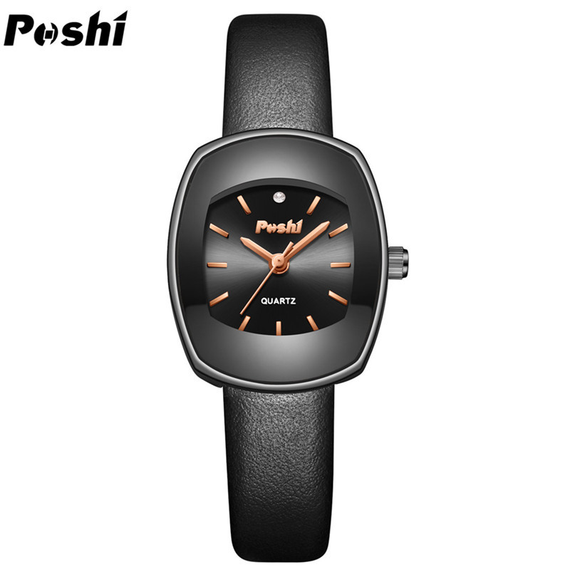 Poshi reloj mujer moda simple nuevo reloj de mujer moda coreana estudiante cinturón reloj de cuarzo al por mayor