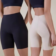 出口外贸原单 薄款中高腰收腹提臀防走光打底安全裤产后平角内裤