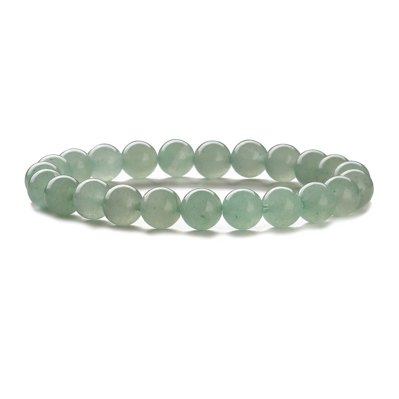 Agate бусирован bracelet? - need translation: Агатовая бусы браслет, 8 мм круглые бусины, европейский стиль, легковесный оптовый аксессуар