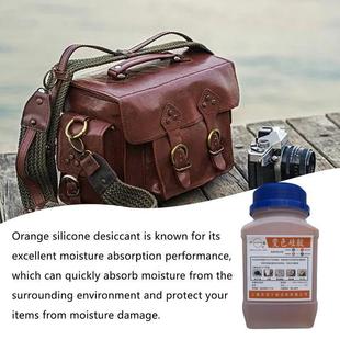 Reusable Desiccant Beads 1.1 Lbs Orange Color Silica Gel