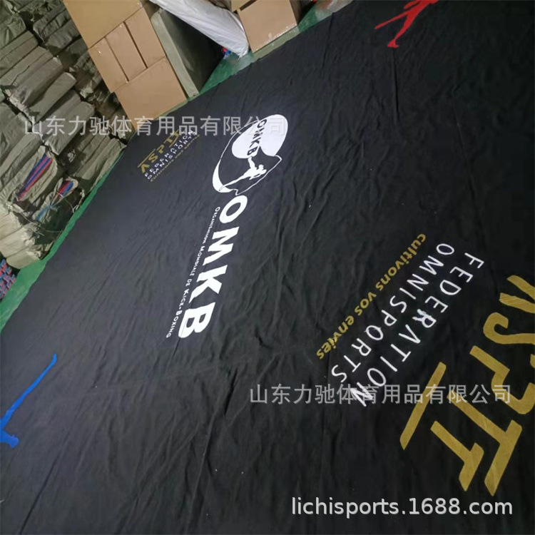Customized Boxing Ring Canvas Cover, Single Pvc Cover, Single Octagonal Cage Cover for Sanda, Muay Thai, and Martial Arts Fighting, Durable and Waterproof
