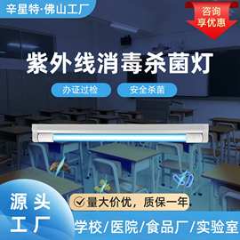 紫外线消毒灯学校幼儿园医院食品厂车间消毒杀菌紫外线杀菌灯管