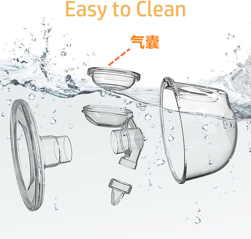 Amazon usable brida bomba calibre telescópica boca pequeño pezón tamaño pequeño trompeta cubierta convertidor desnudo