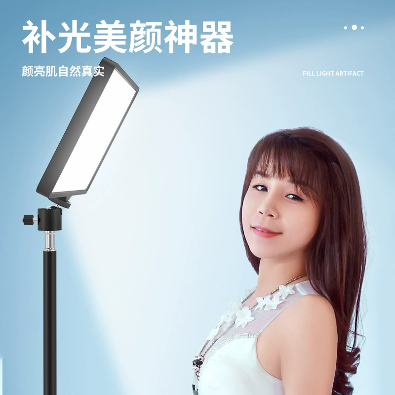 Трансграничный 11-дюймовый квадратный светодиодный живой заполняющий свет мобильный телефон фотография плоский панельный Свет Фото затемнение свет красоты