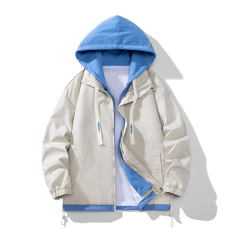 Стильная японская куртка для досуга, набор бренда с капюшоном, oversized