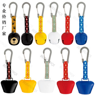 Japanese bear Bell outdoor mountaineering camping backpack buckle bell warning bear avoiding bear with Bell anti-lost bear head driving Bear