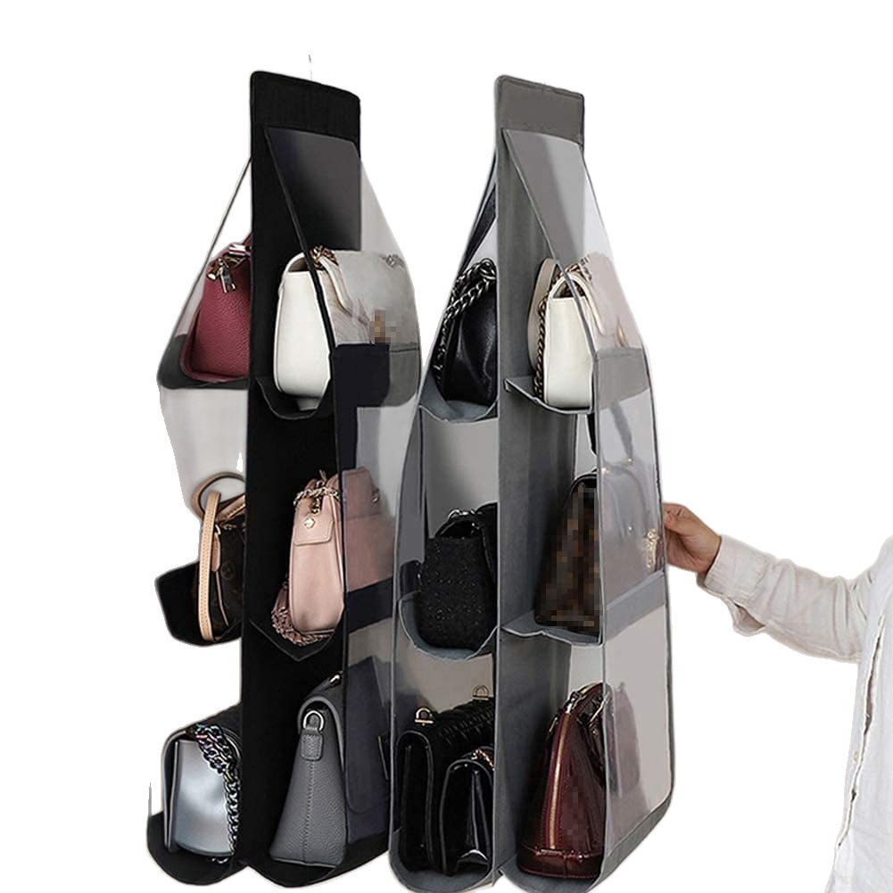 Bolso colgante bolsa de almacenamiento armario percha de almacenamiento ropa de armario bolsa colgante