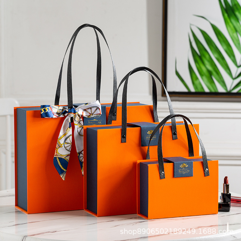 手提欧式伴手礼礼盒新款高档生日订婚礼物盒结婚喜糖包装礼盒