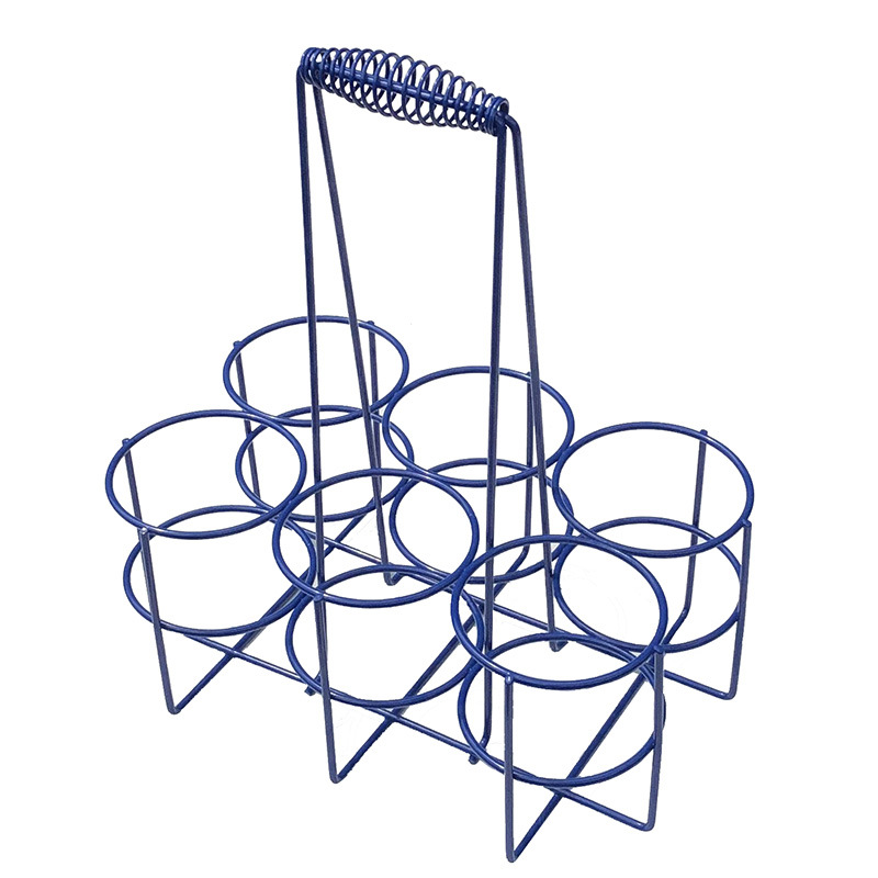 啤酒架子酒提篮子酒筐手提六支装提酒器酒吧烧烤酒店KTV酒架拎架