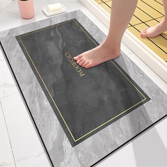 Diatomaceous Earth Soft Mat Absorbent Mat Kitchen Mat Bathroom Foot Mat Entrance Quick-Drying Bathroom Absorbent Rugs Non-Slip
