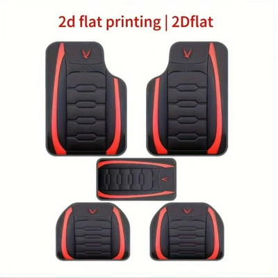 Factory straight hair car Universal Foot Pad - a-car-floor-mats-14-five-piece-set-2535kg-pieces-2224kg-pieces2550