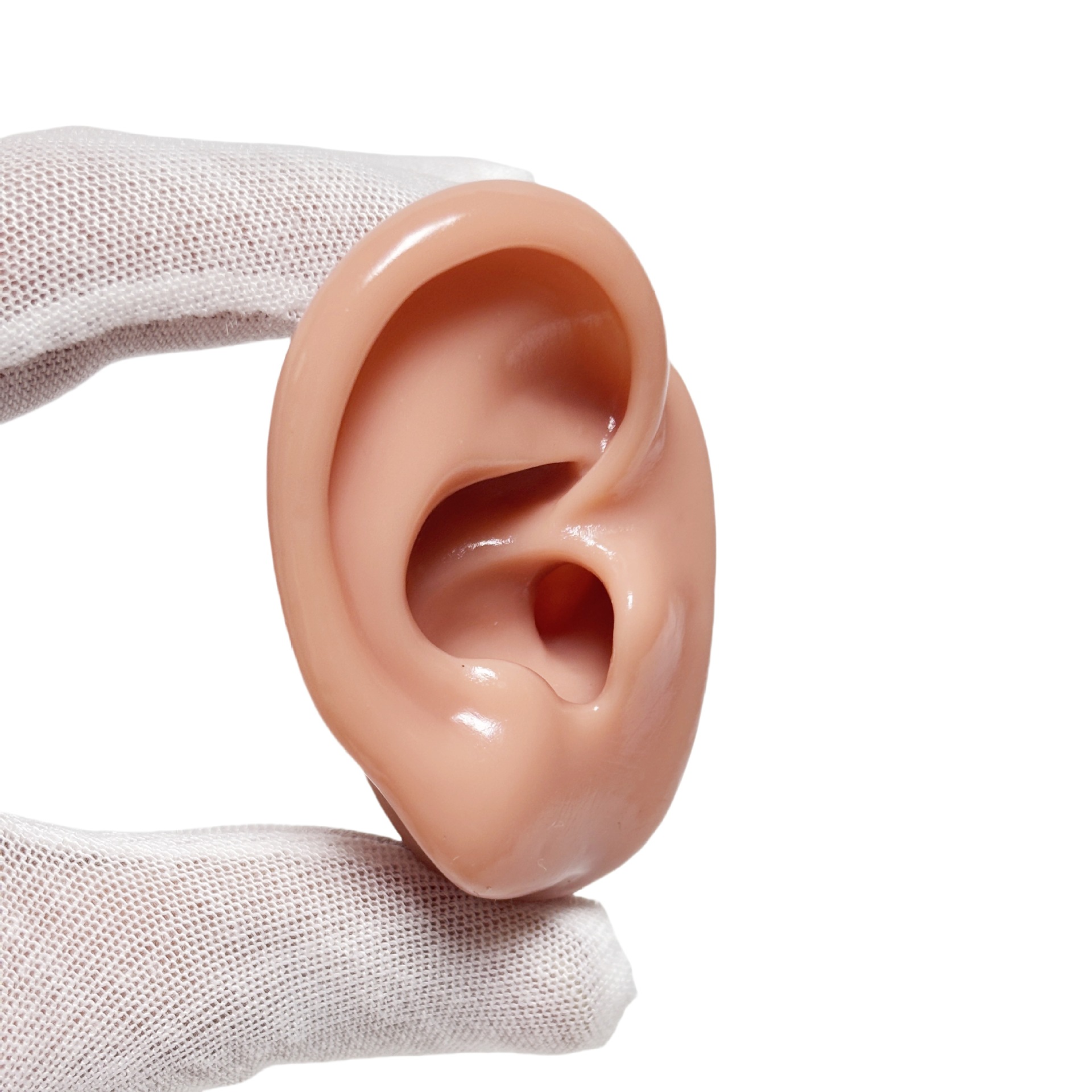auriculares de silicona modelo de canal auditivo auricular auriculares audífonos auriculares perforación auriculares estante de exhibición joyas pendientes