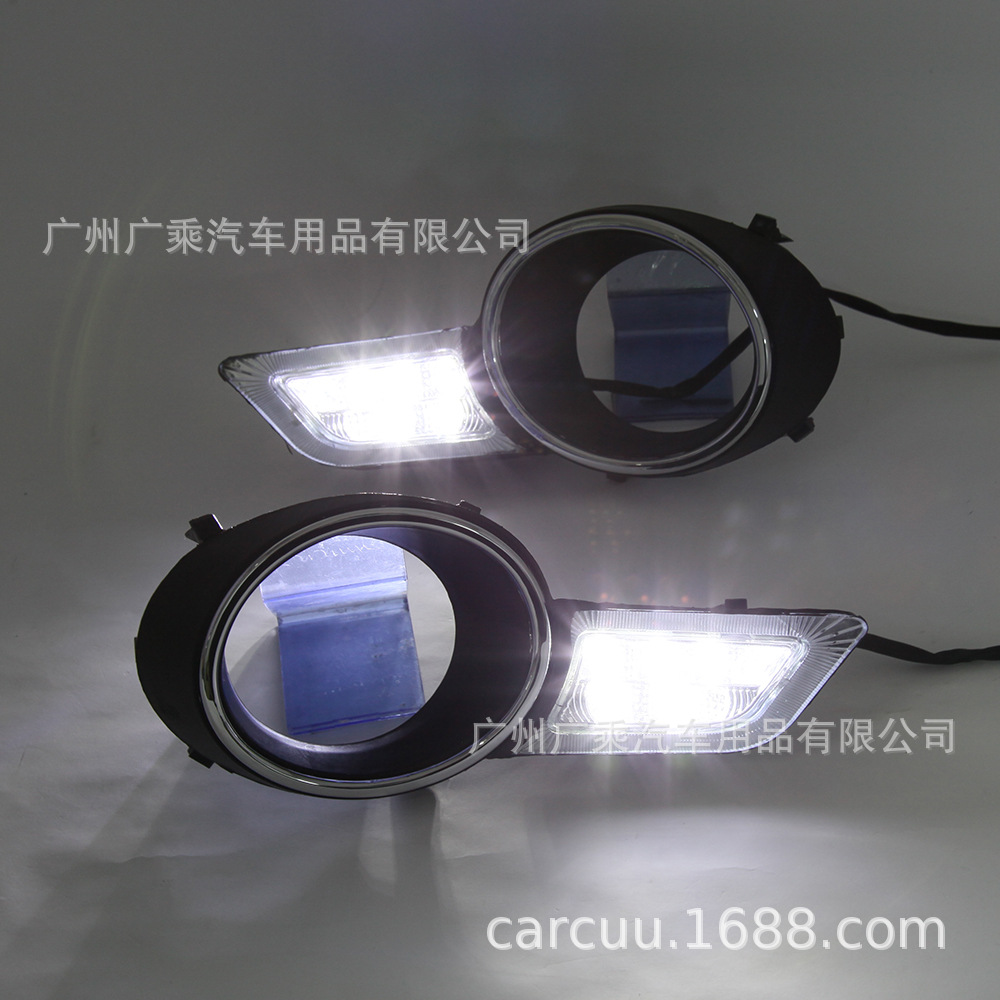 Adecuado para Toyota Highlander luz diurna 09-11 [5 luces · luz blanca]