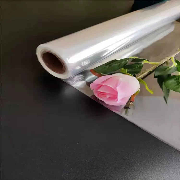 防尘透明包花纸花艺玻璃纸鲜花包装纸防水塑料纸花店花束玻璃纸卷