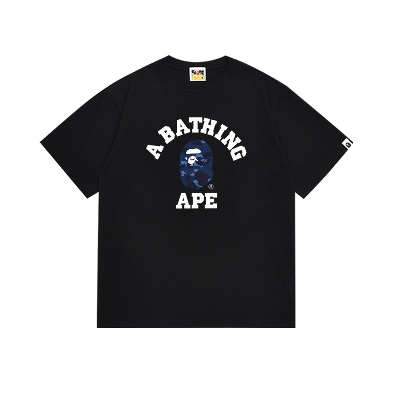 国境を越えた売れ筋BAPE X Miami International MIAMIジョイント漫画男女同型半袖スポーツTシャツトレンディブランド|undefined