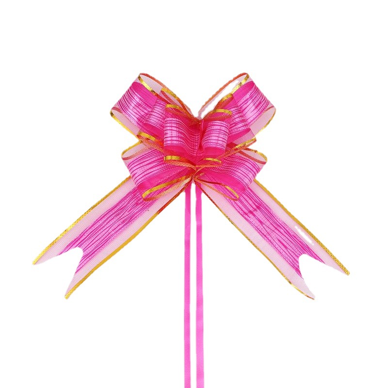 Transfronterizo 50 gran borde dorado patrón de corteza hilo de nieve arco flor tirada a mano regalo de Navidad flor cesta de frutas embalaje flor dibujo