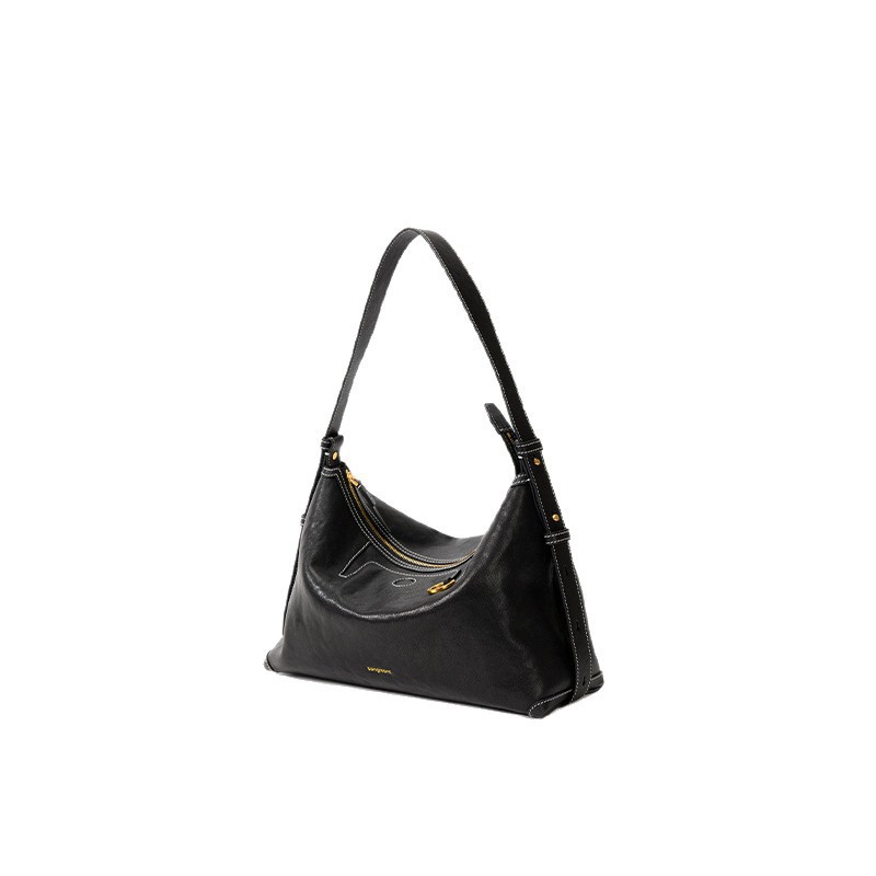 Songshan Series Suede Hobo Bag - Underarm Commuter Dumpling Bag, Soft Shoulder Bag For Women - Thumbnail 5