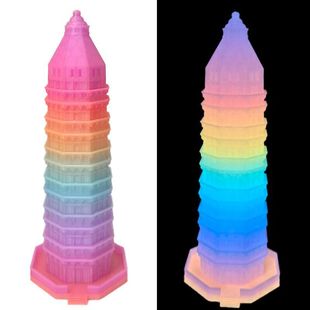 Color Rubik's Cube 3D Printer Pla Consumables Luminous Rainbow Color Luminous Green Blue Luminous Consumables Fdm Material 1.75mm
