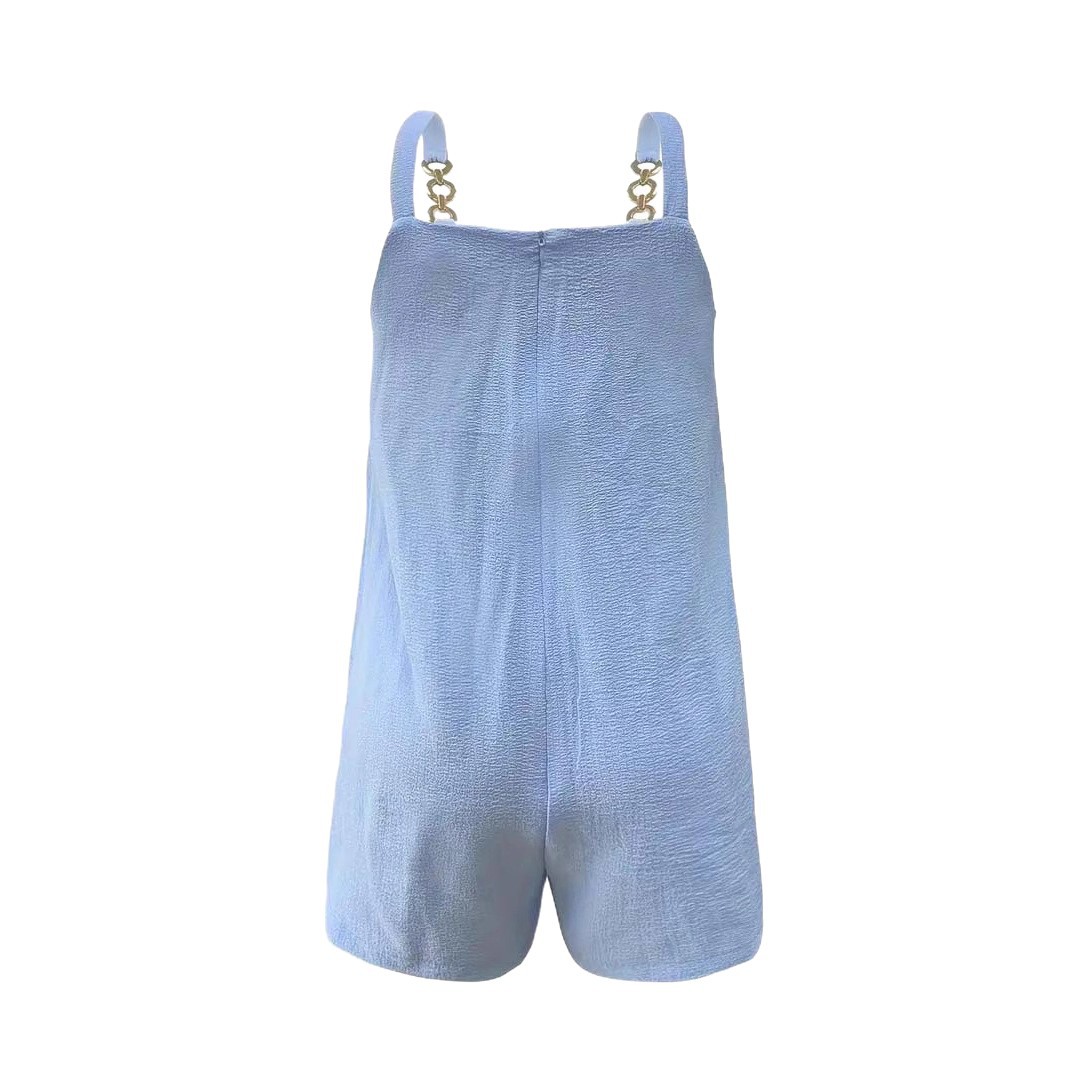 2026 transfronterizos Europa y América ropa de mujer Amazon verano casual de moda de cinturón pantalones cortos camisaderas pantalones de mujer image 6
