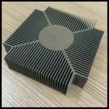 供应高效散热梳子形铝合金型材定制异形梳子形铝合金开模加工氧化