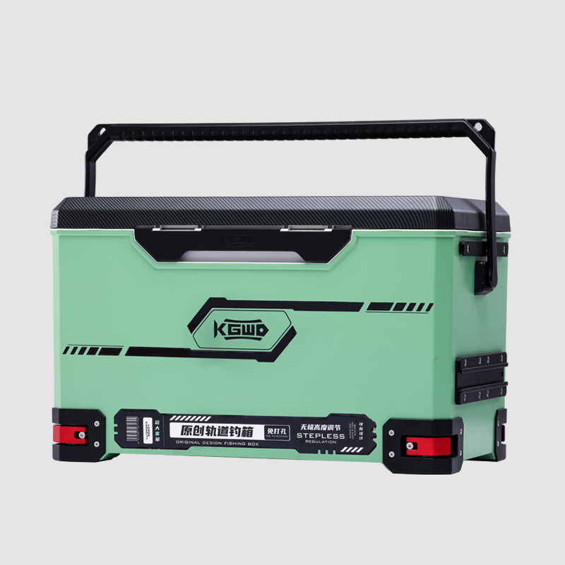 Orbital fishing box-green