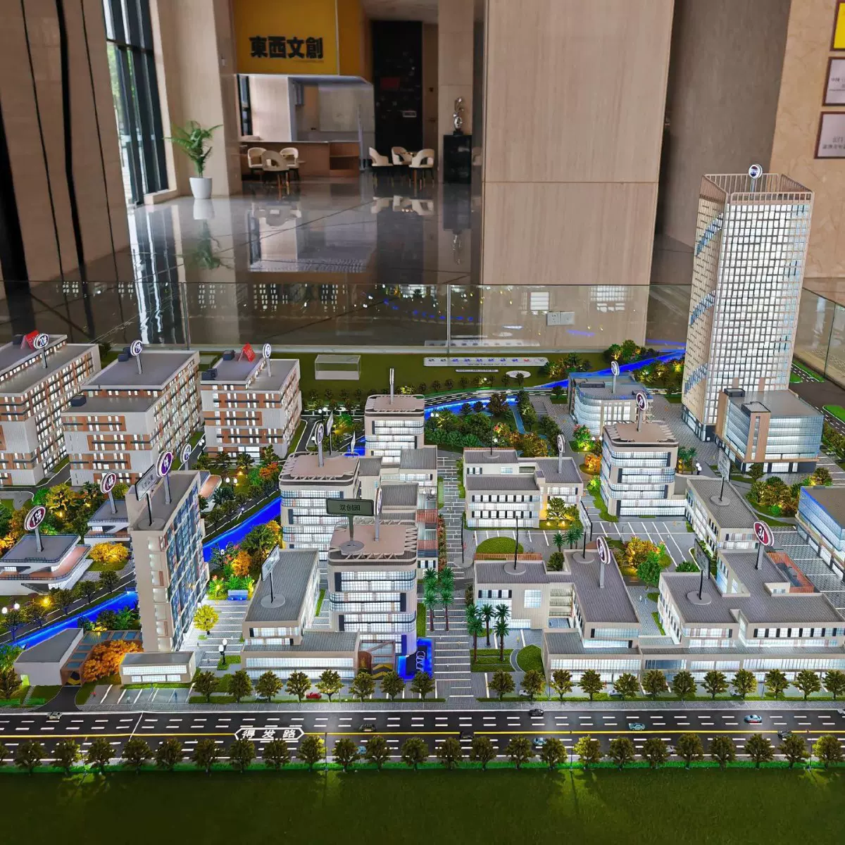 城市规划沙盘模型地产工业建筑住宅沙盘模型城市规划模型生产厂家