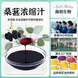 桑葚浓缩汁  食品级水溶性6.5倍浓缩  桑葚果汁  南坝生物现货包