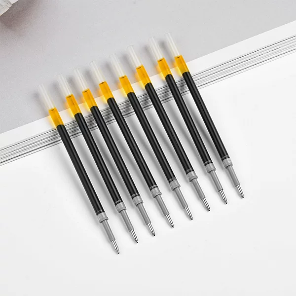 Super large capacity examination office signature special replacement core head neutral refill press ballpoint pen to replace black core wholesale