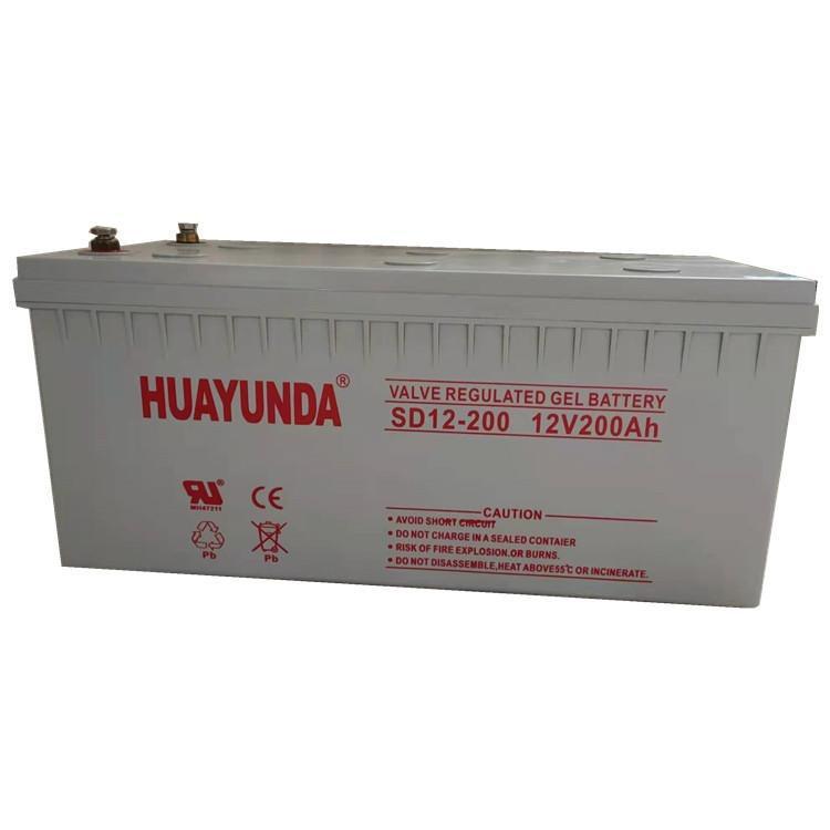 华运达铅酸蓄电池6GFM150 12V150AH机房后备 UPS电源 储能系列