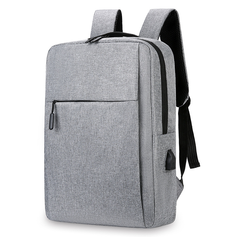 Mochila para computadora de gran capacidad, mochila con impresión de logotipo, mochila con carga, mochila informal de negocios, fabricante de regalos