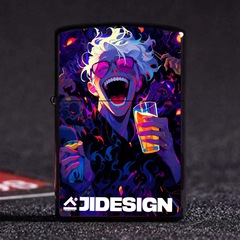 Sorun Animation Cigarette Lighter Kerosene Cartoon Character Sailor Moon Creative Windproof Lighter Metal Lighter Kerosene