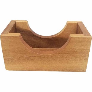 Round Dining Table Mat Non-Slip Pot Pad Tea Coaster Coaster Storage Wooden Box Solid Wood