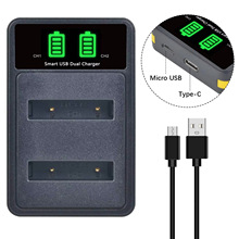 适用尼康EN-EL5数码相机电池双充充电器替换MH-61充电器