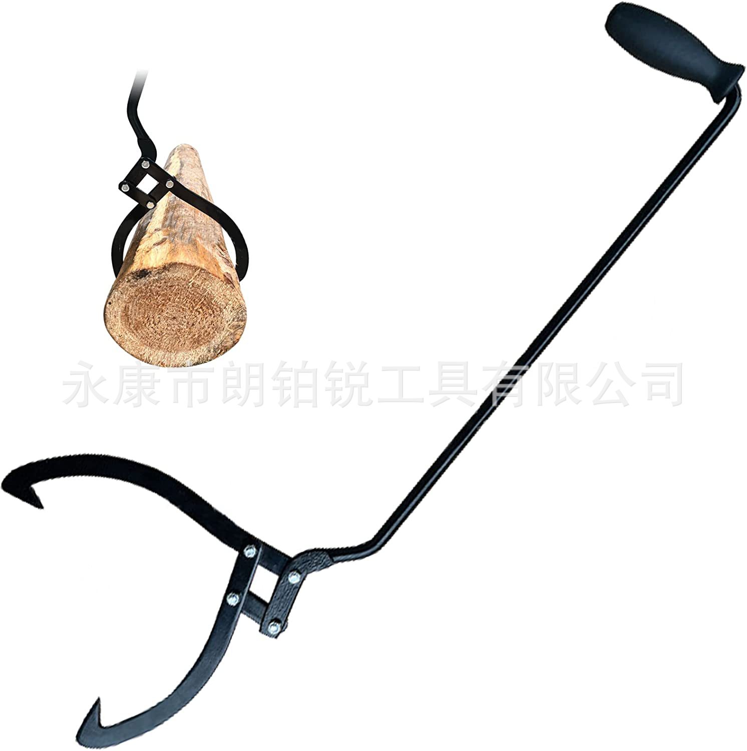 跨境源头10英寸长柄原木吊钩烧烤吊钩森林木材伐木工具省时省力