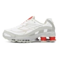 White red gray