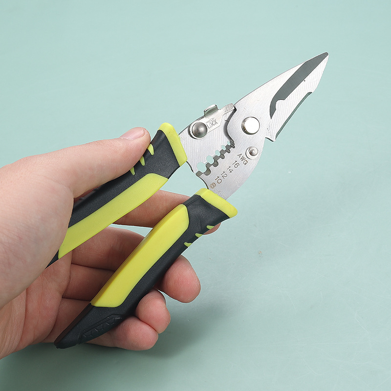 Suministro de fábrica nuevo multi-funcional cinco en uno de alambre separador de cable cortador de alambre de acero inoxidable