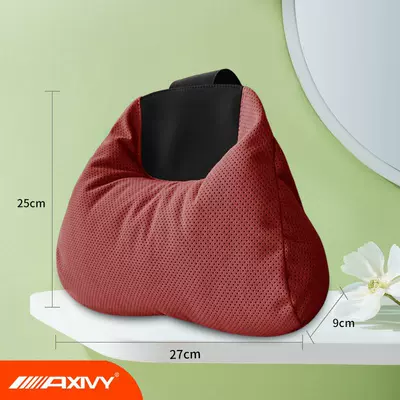 Headrest Support Headrest Suitable for Zeekr - 1axivy-second-generation-headrest-breathable-hole-volcanic-red