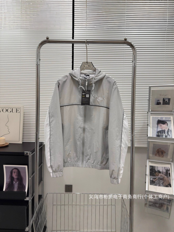 跨境批发25SS春秋新款NK外套休闲运动男子勾子复古连帽夹克情侣款|undefined