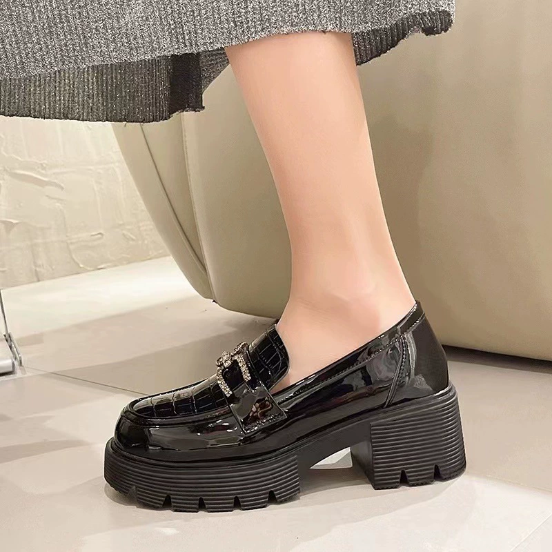 Loafers «啄木鸟», платформа, обувь, кожаная обувь, тренд сезона