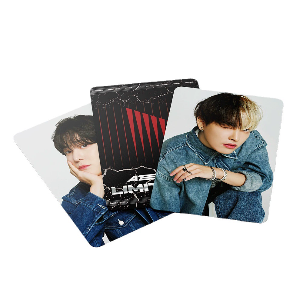 ATeez интегрированные карточки, альбом Limitless, 55 карточек-постеров, DIY LOMO