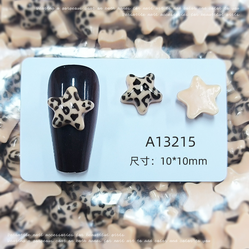 Y2kヒョウ柄キティキャットネイルネイル着爪ケイティkt猫ちょう结びアクセサリーキャディー猫漫画レジン|undefined
