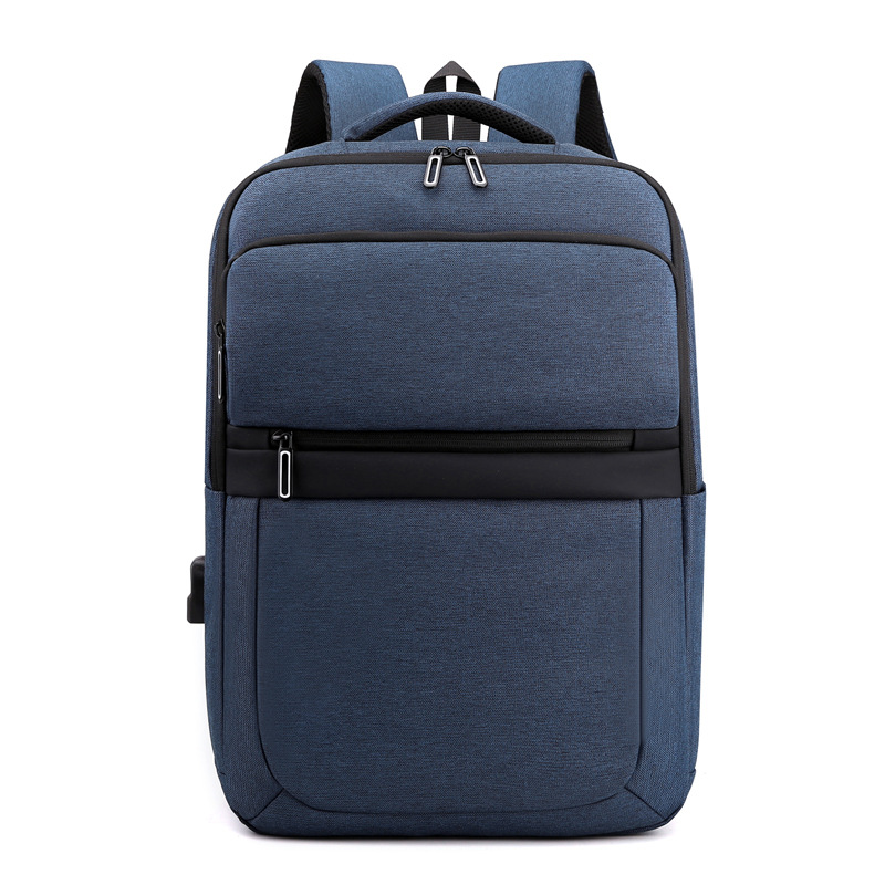 Bolsa de negocios para hombres, nueva computadora de viaje de negocios simple, mochila de viaje de moda ligera, mochila de hombro